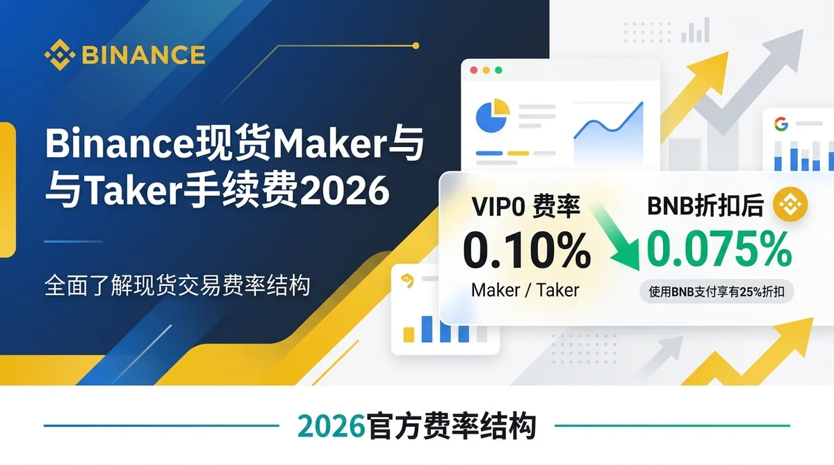 Binance Spot Maker vs Taker Fees 2026: Official Fee Structure Explained