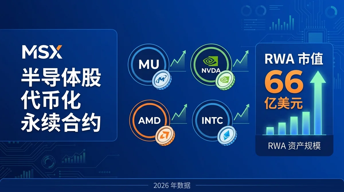 Tokenized Semiconductor Perpetuals on the Rise: How Chip Stocks Like MU Are Driving Crypto RWA Market Cap to $6.6B in 2026