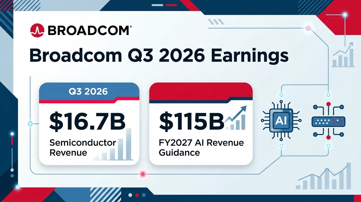 MSX US Daily Watch: Broadcom: Semiconductor Revenue Doubles to $16.7 Billion, FY2027 AI Revenue Guidance Doubles to $115 Billion
