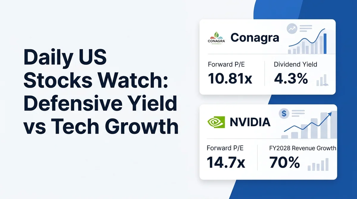 MSX Daily US Stocks Watch: Conagra Forward P/E 10.81x & 4.3% Yield; Invesco Fund Lags Q2, Trims ASML