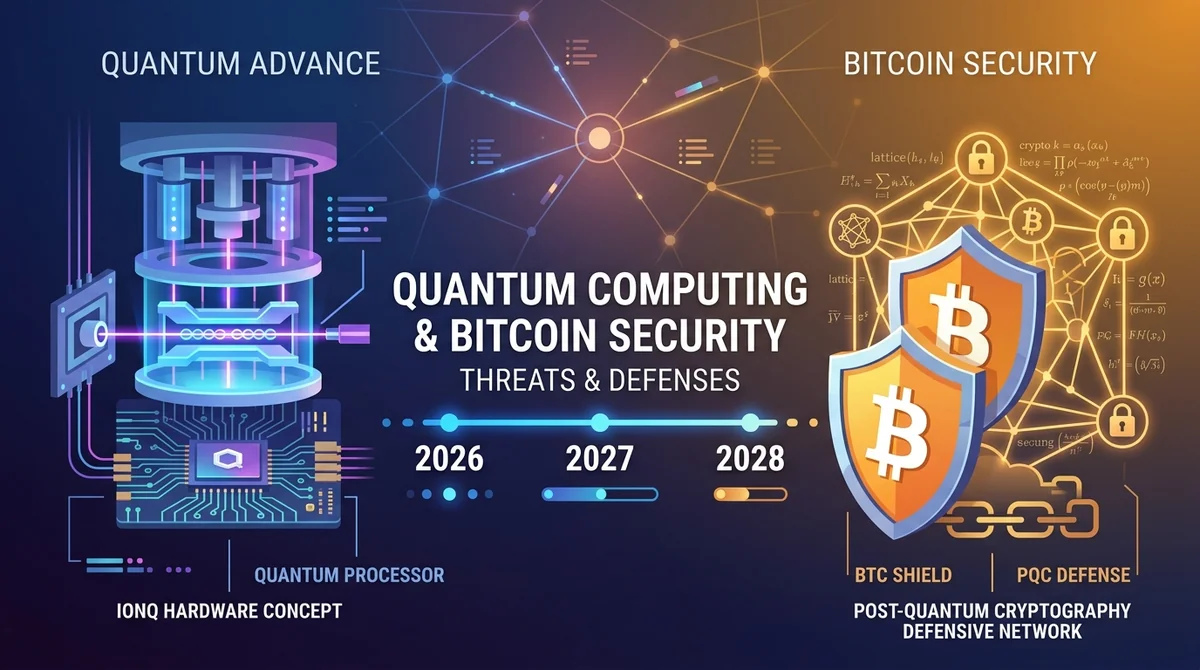 量子计算会攻破比特币吗？IonQ Superion进展与加密抗量子防御前沿 2026