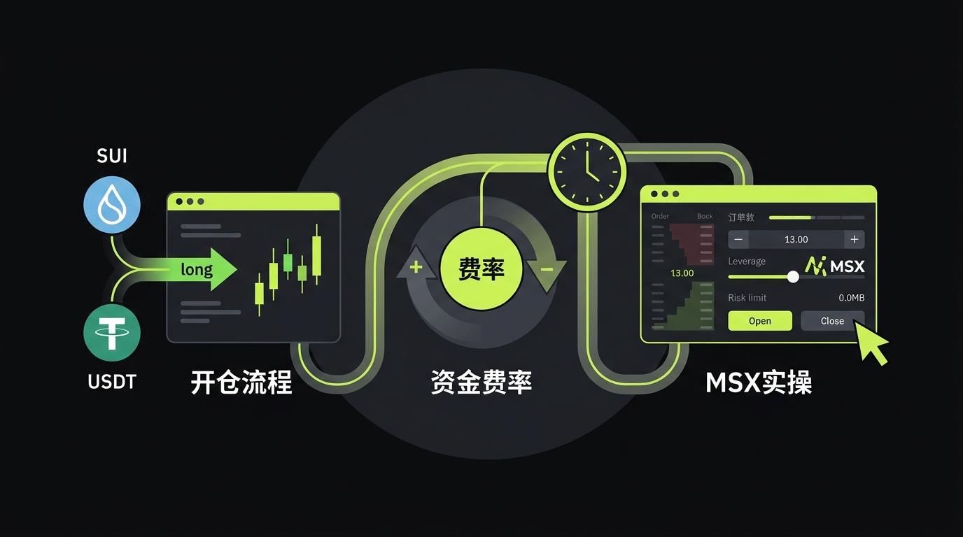 SUIUSDT永续合约交易指南2026：开仓流程、资金费率与MSX实操全解析