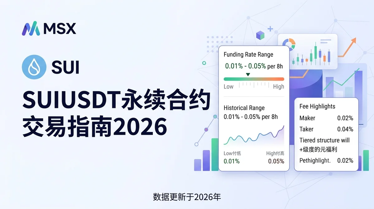 SUIUSDT永续合约交易指南2026：开仓流程、资金费率与MSX实操全解析
