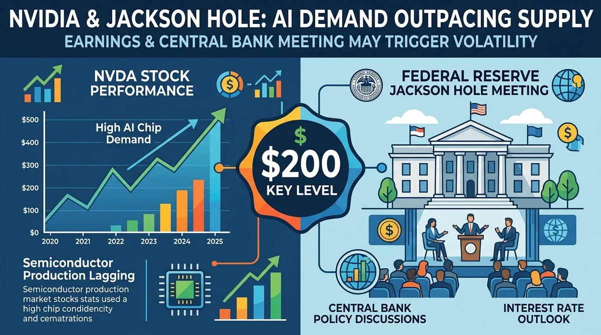 MSX US Stocks Daily Watch: Nvidia and Jackson Hole: AI Demand Outpacing Supply Supports Earnings; Earnings and Central Bank Meeting May Trigger Volatility