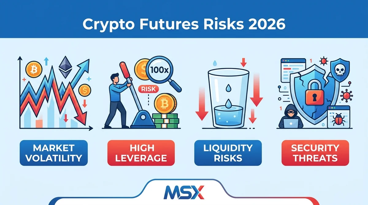 What Are the Risks of Crypto Futures in 2026? 5 Major Risks and MSX Risk Control Mechanisms Explained