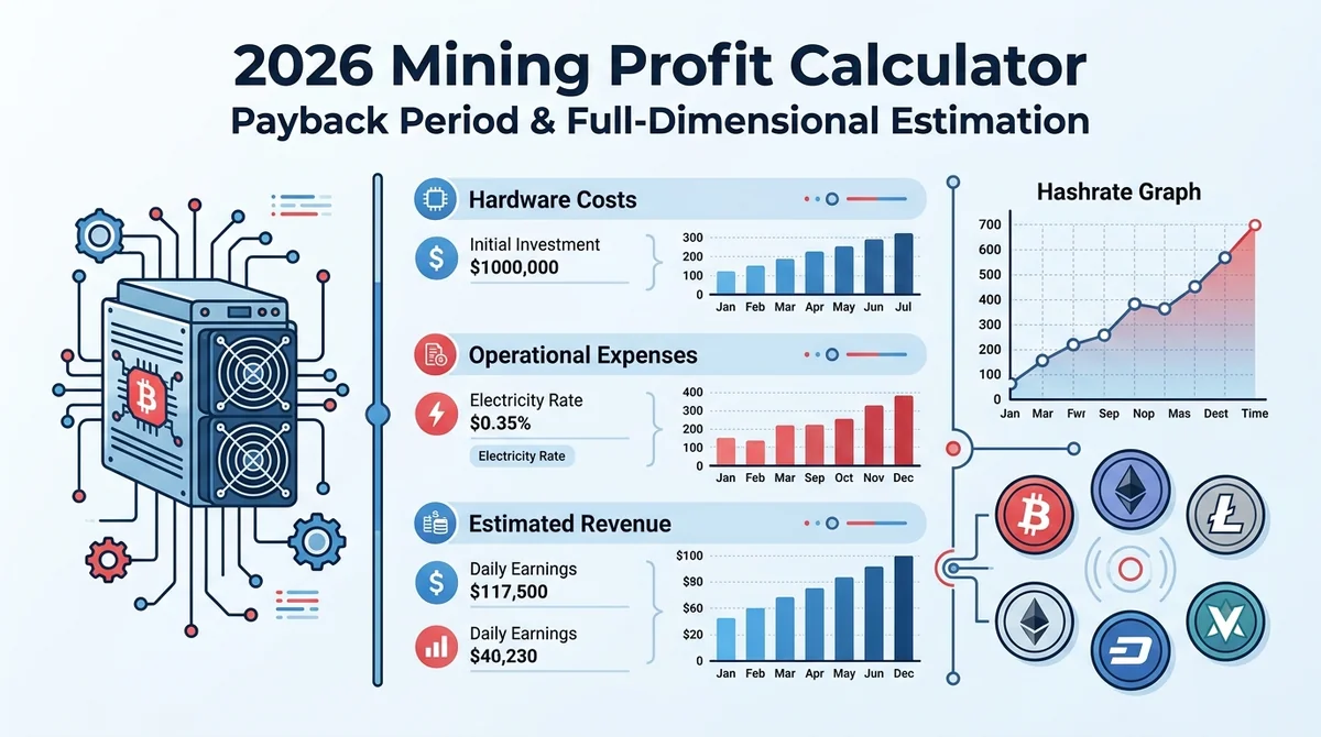 2026 Mining Profit Calculator & Payback Period: Coin, Hashrate, Electricity Full-Dimensional Estimation (MSX Platform Guide)