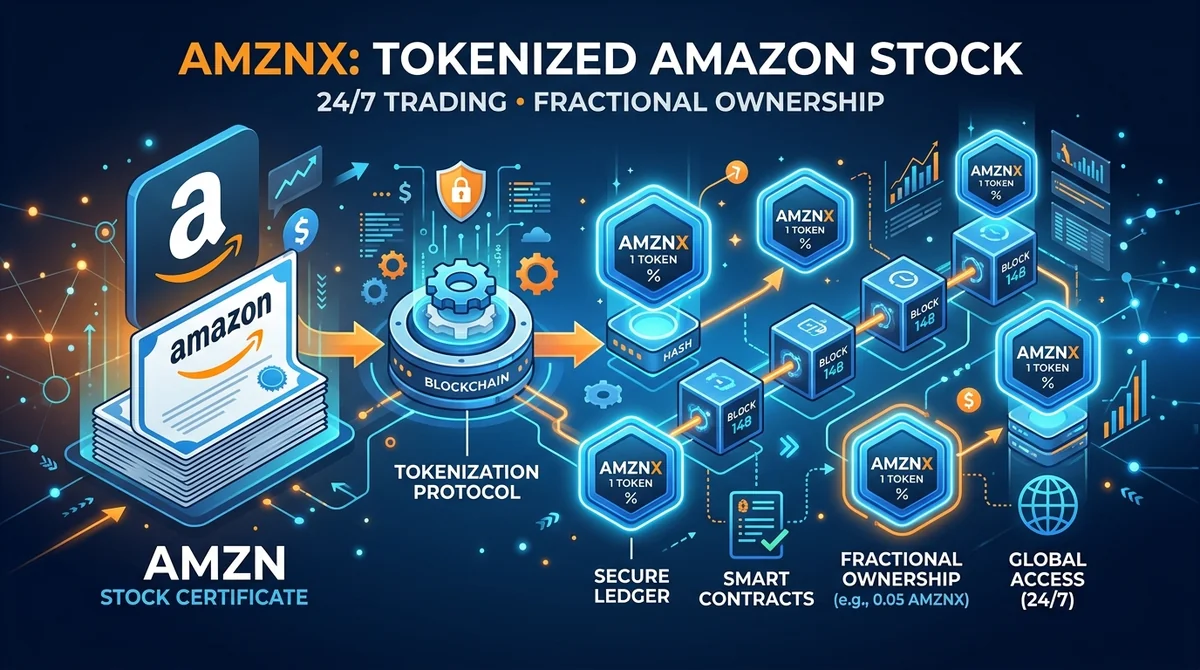 Amazon Tokenized Stock (AMZNX): What It Is, How It Works, and How to Buy on MSX