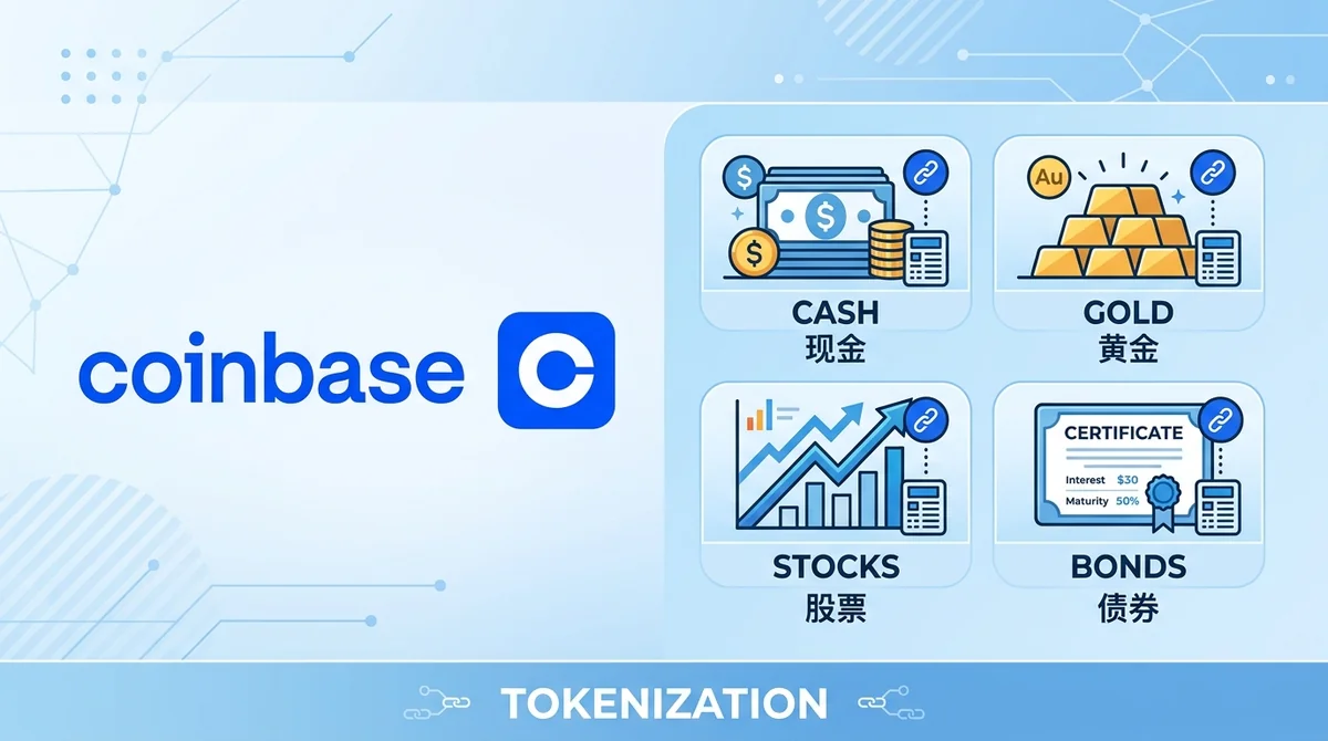 Coinbase 代币化：含义与运作方式
