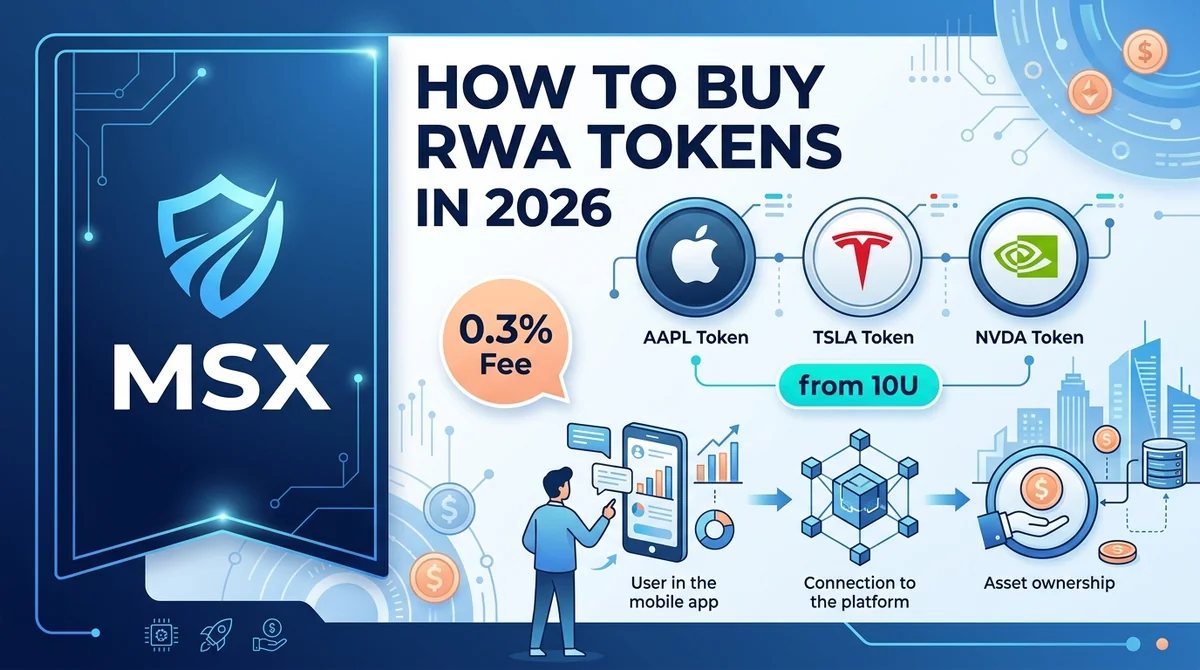 How to Buy RWA Tokens in 2026: A Complete Guide from Token Selection to Trading (MSX Platform Practical Edition)