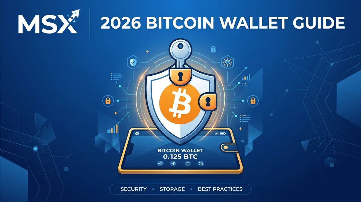 2026年比特币钱包推荐：安全存储与MSX平台交易指南