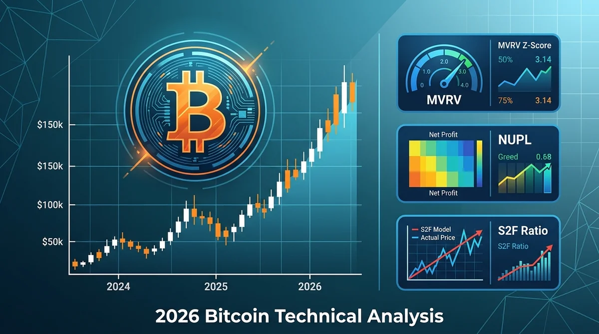 比特币技术分析2026：链上指标、价格预测与MSX交易策略