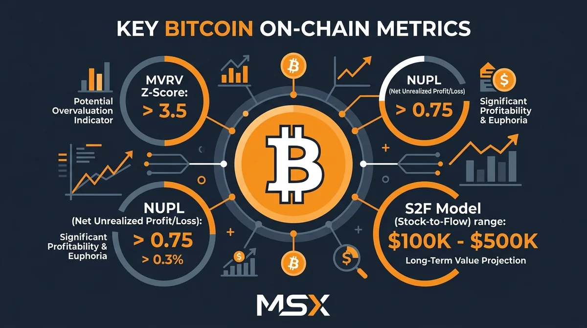 Bitcoin Technical Analysis 2026: On-Chain Metrics, Price Predictions & MSX Trading Strategies