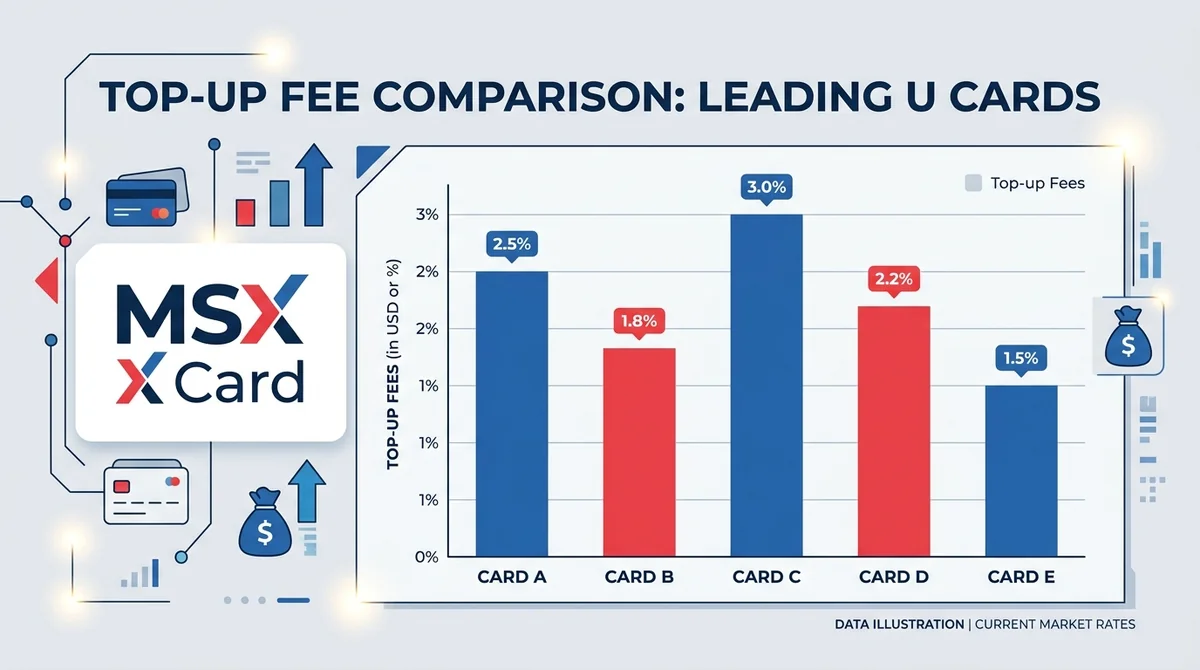 2026 U Card Fee Comparison: MSX X Card vs. Mainstream Crypto Spending Card Rates Explained