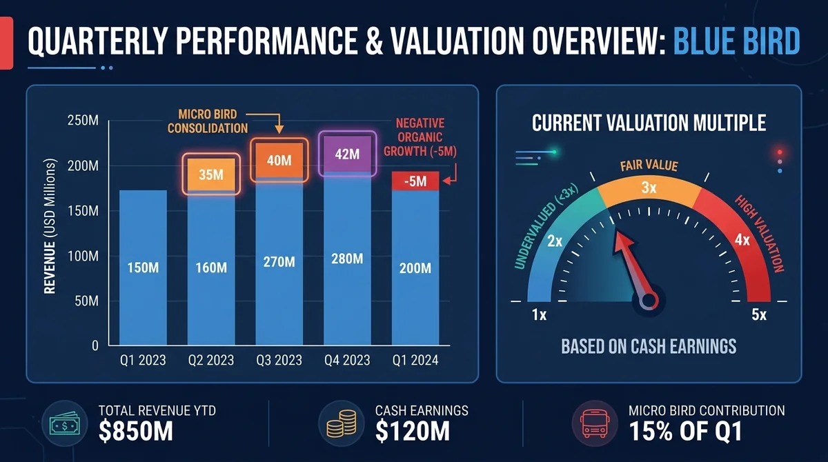 MSX Daily US Stock Watch: Blue Bird and Collegium — Micro Bird Consolidation Drives Nearly 30% Revenue Growth While Organic Business Slips; Collegium's Cash Earnings Valuation Below 3x After Guidance Cut