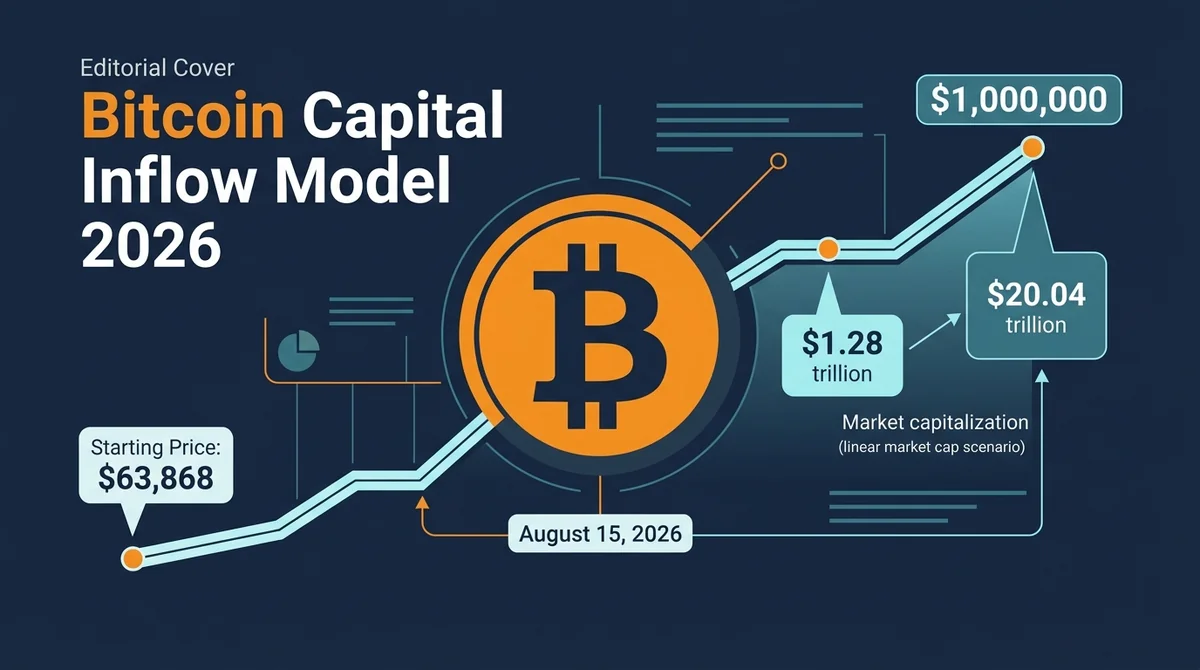 From a $1.28 Trillion Market Cap to $1 Million per Bitcoin: Capital Inflow Model 2026