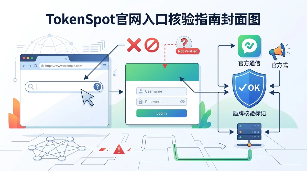 TokenSpot官网入口核验指南2026：域名、登录页面与官方信息如何交叉检查