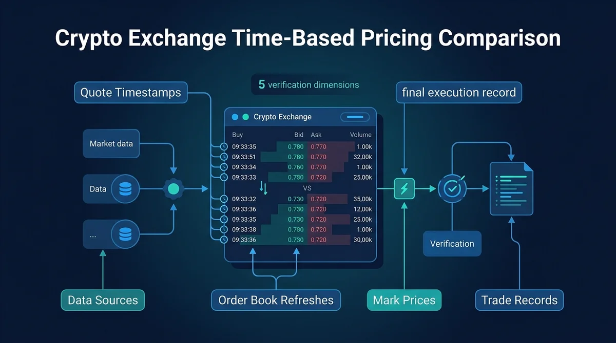 2026 Crypto Exchange Time-Based Pricing Comparison: Principles, Differences, and Verification Framework