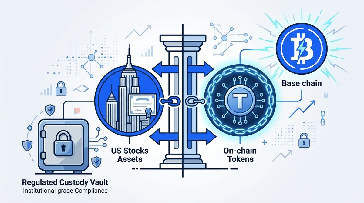 Coinbase 代币化股票：1:1 资产支持美股机制详解